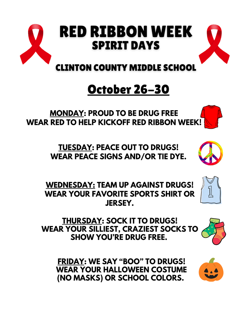 26 Red Ribbon Week Flyer