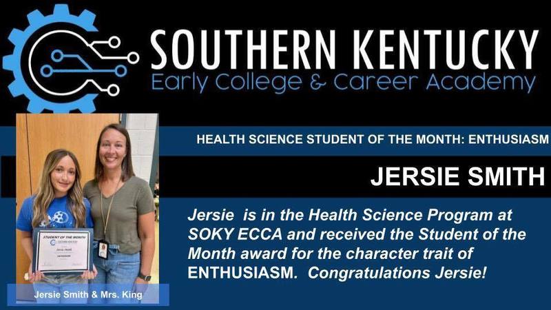 September Students of the Month