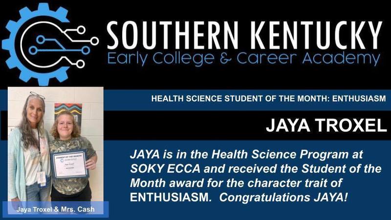 September Students of the Month