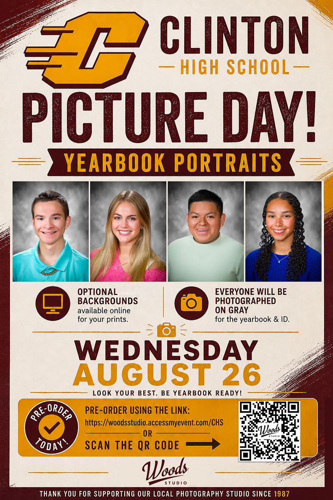 2026-2027 CHS PIC Order Flyer