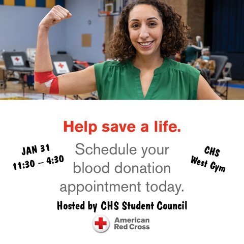 CHS Blood Drive clipart