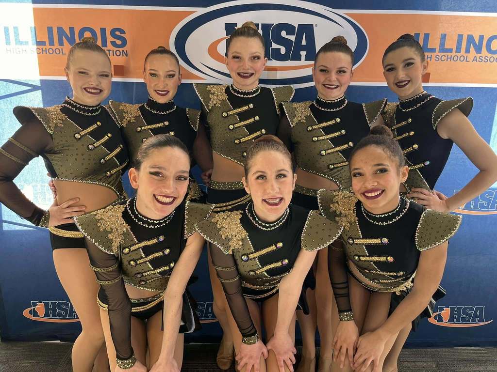 CHS Dance Team Places 12th at IHSA State Finals