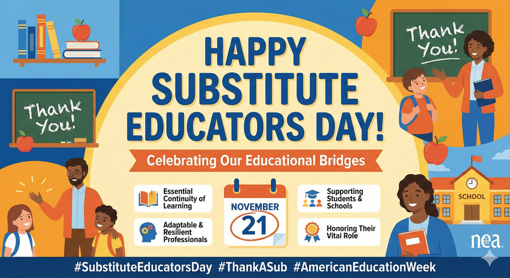 Happy Substitute Educators Day