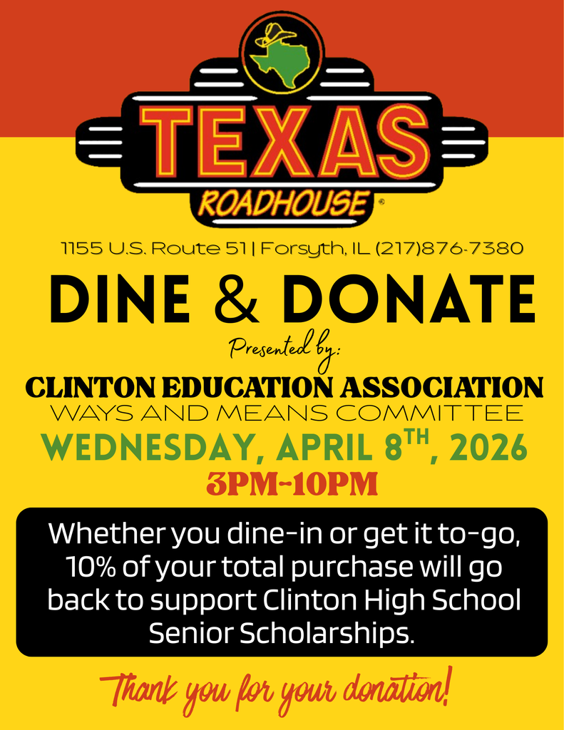 Fundraising Dine to Donate Flyer 