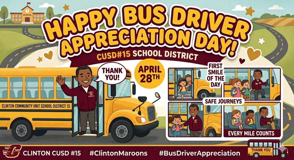Bus Driver Appreciation Day graphic 