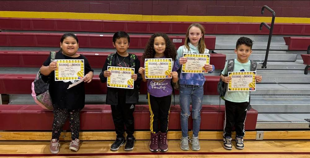 students with certificates