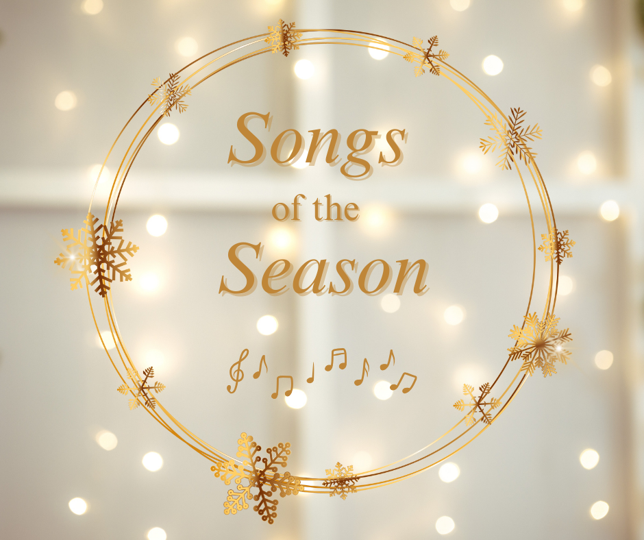 white lights and gold snowflake background