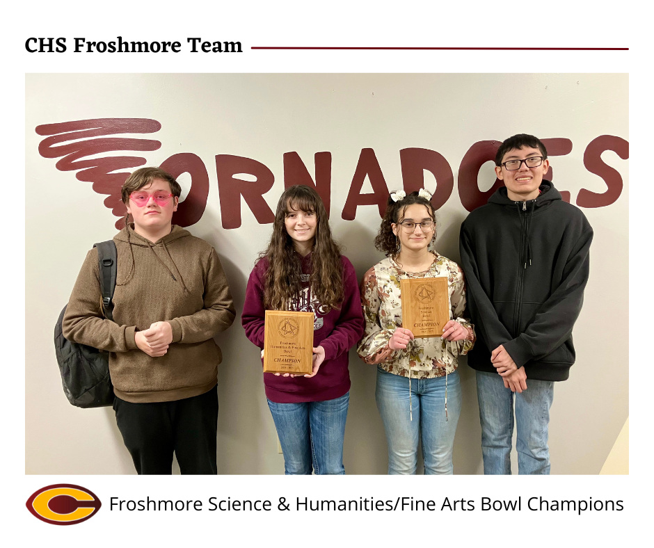 Froshmore Science & Humanities/Fine Arts Champions