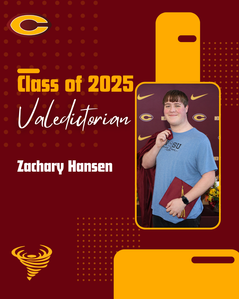 CHS Valedictorian, Zachary Hansen