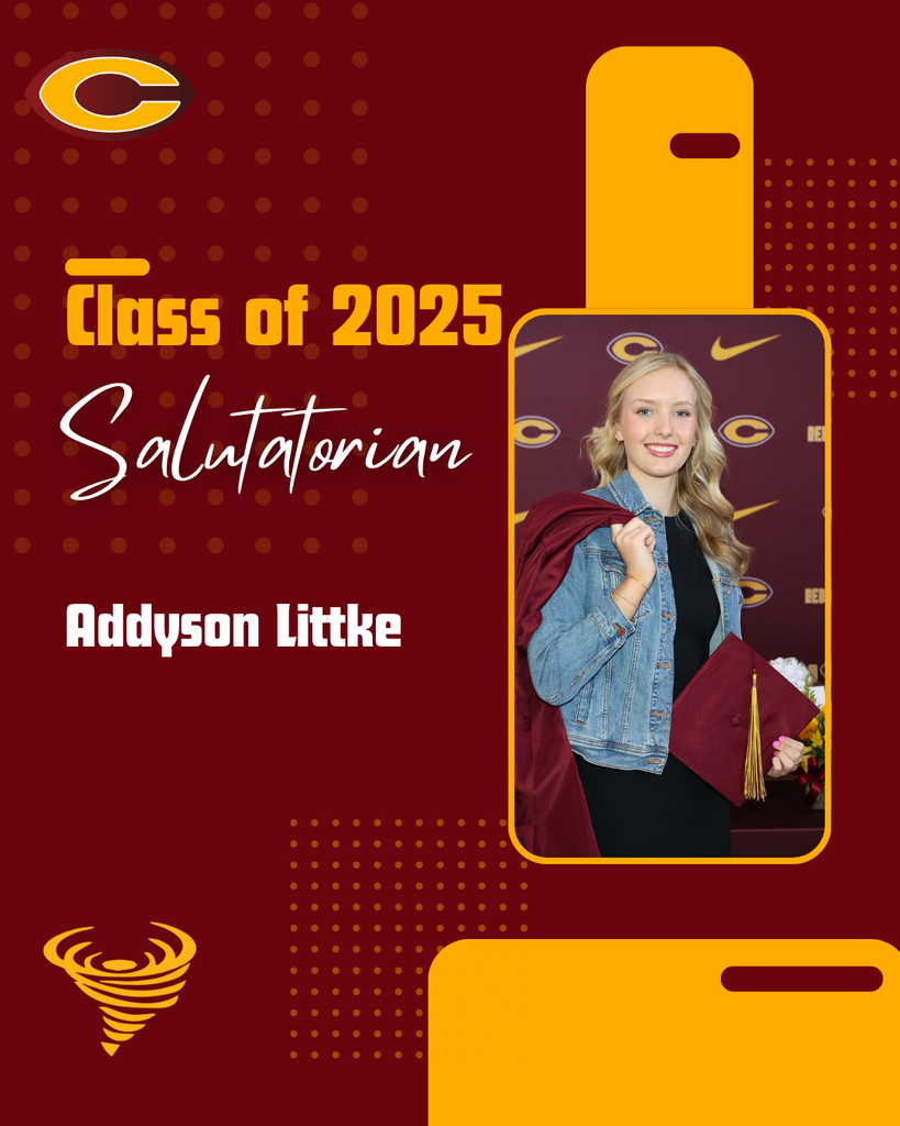 CHS Salutatorian, Addyson Littke