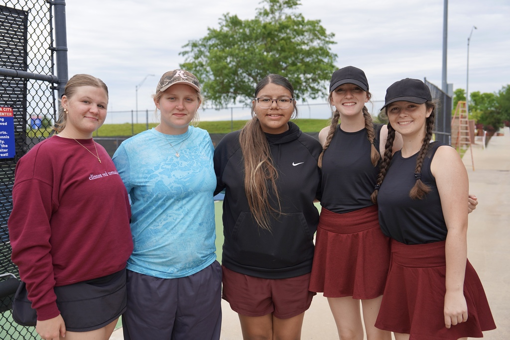 CHS Lady Reds Tennis Team