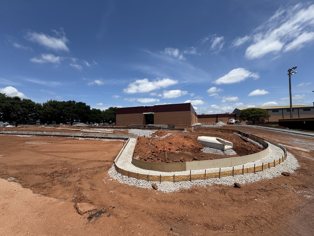 New CMS concrete work