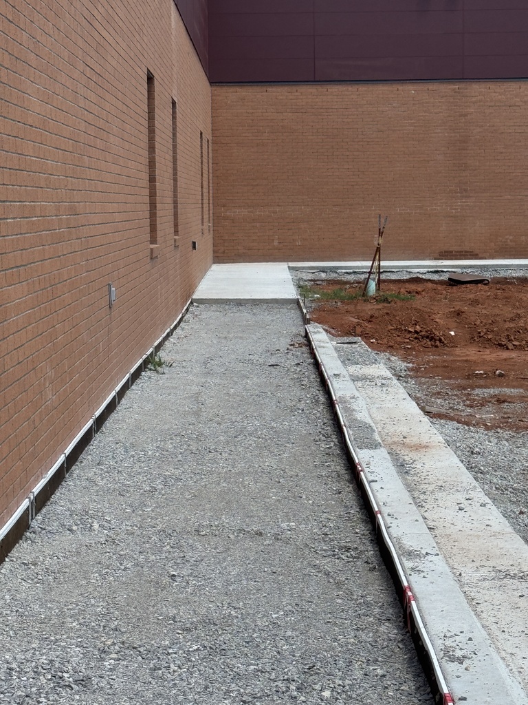 New CMS concrete work