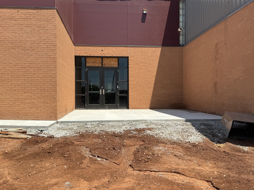 New CMS concrete work