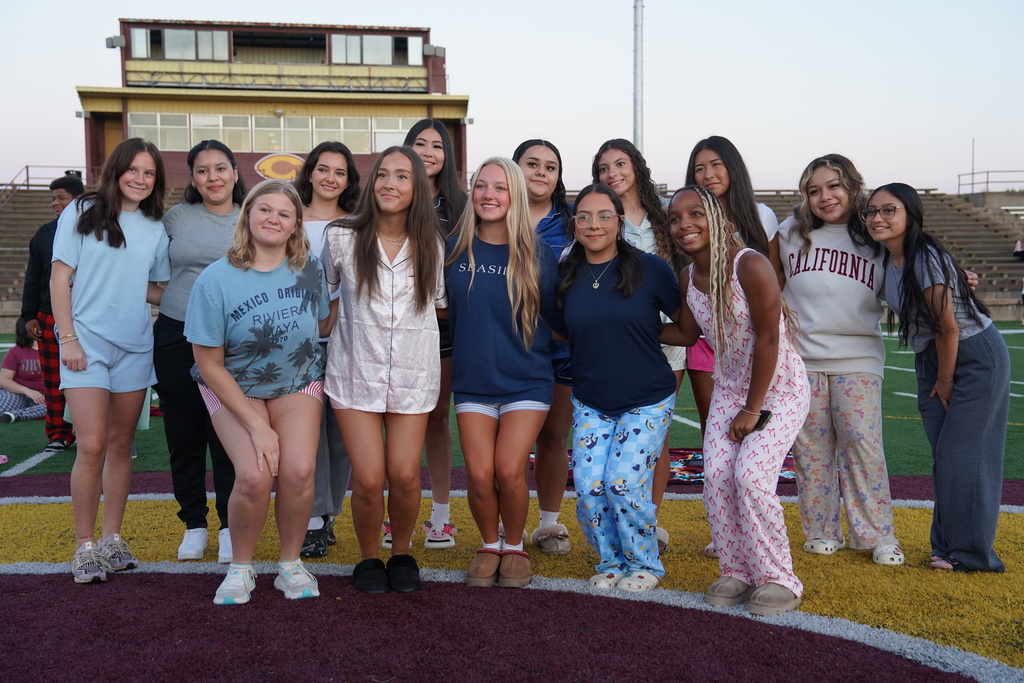 Students at Senior Sunrise