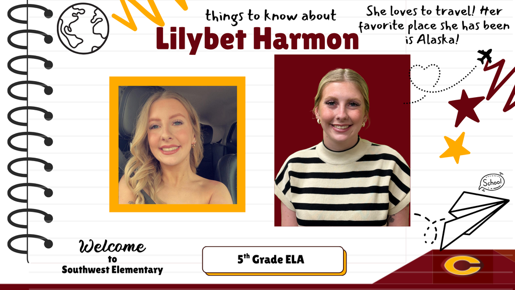 SW new teacher Lilybet Harmon