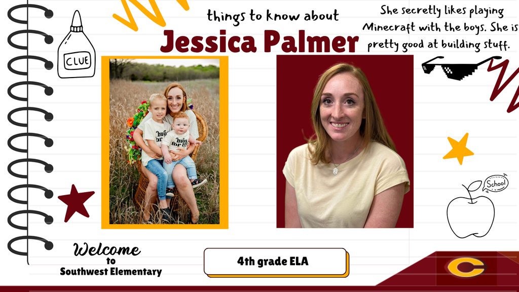SW new teacher Jessica Palmer