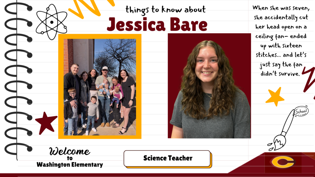 New WES teacher Jessica Bare