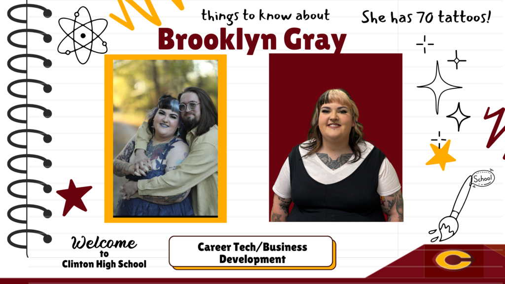 New CHS Teacher Brooklyn Gray