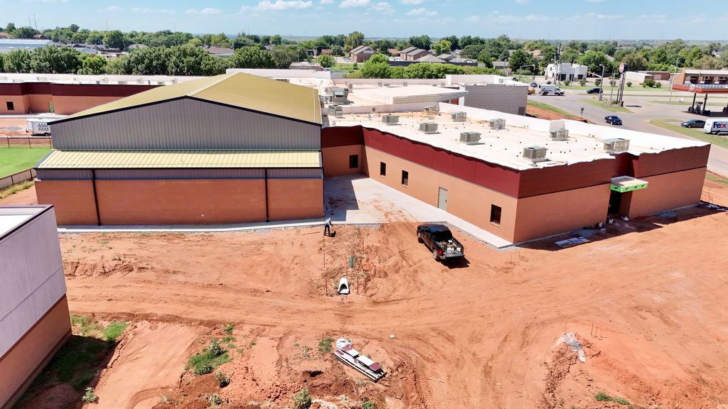 New CMS gym & north east wing