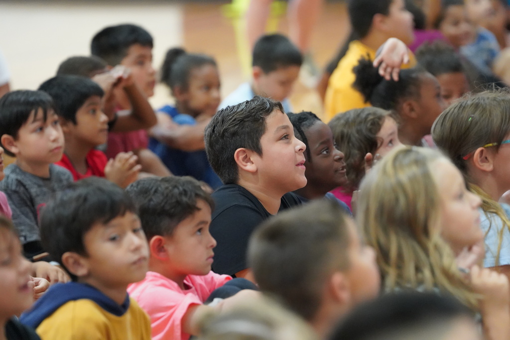 SW students at the K-pop Words Matter assembly