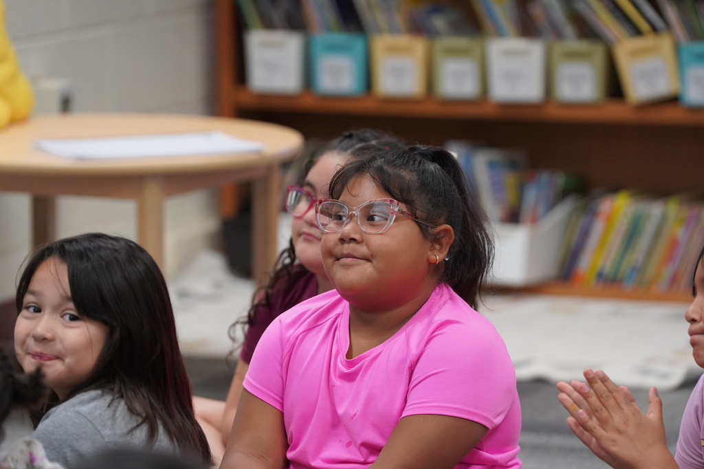 Students during Ag in the Classroom