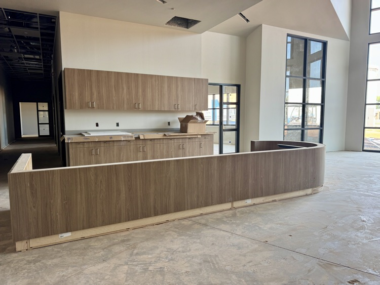 the new CMS office