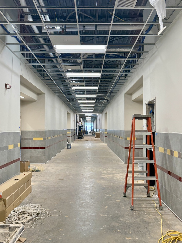 CMS hallway