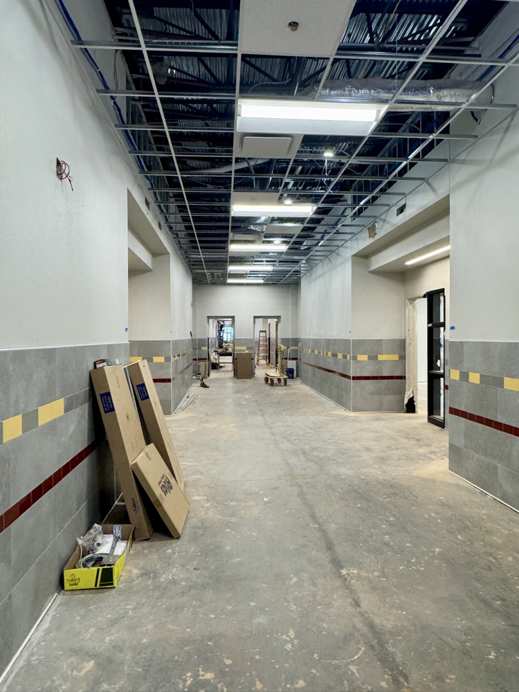 CMS hallway