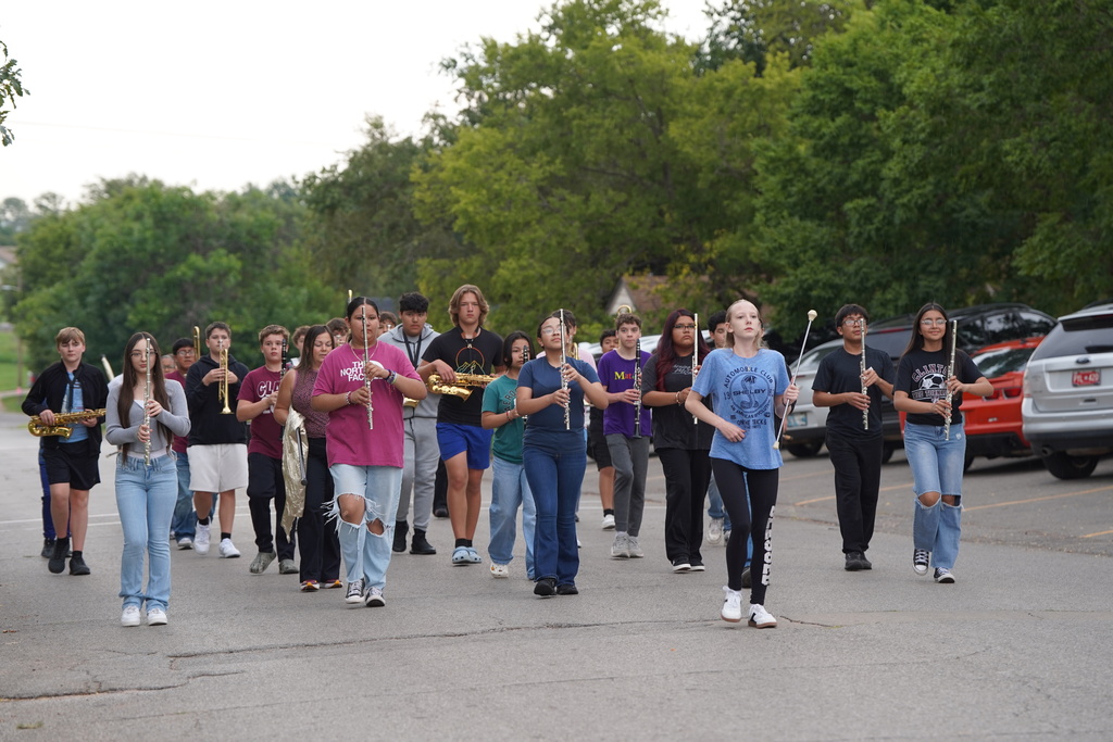 8th grade marching band