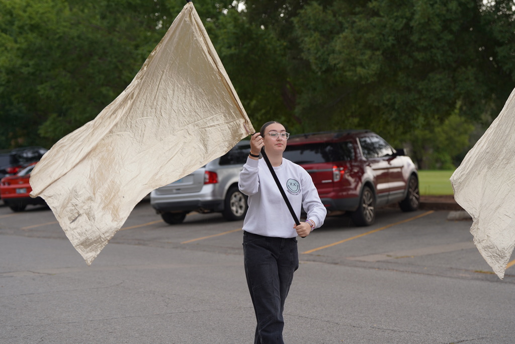 8th grade color guard