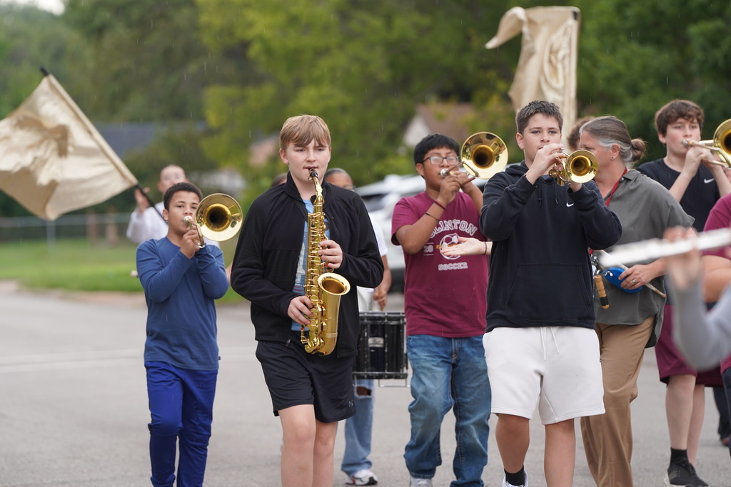 8th grade marching band