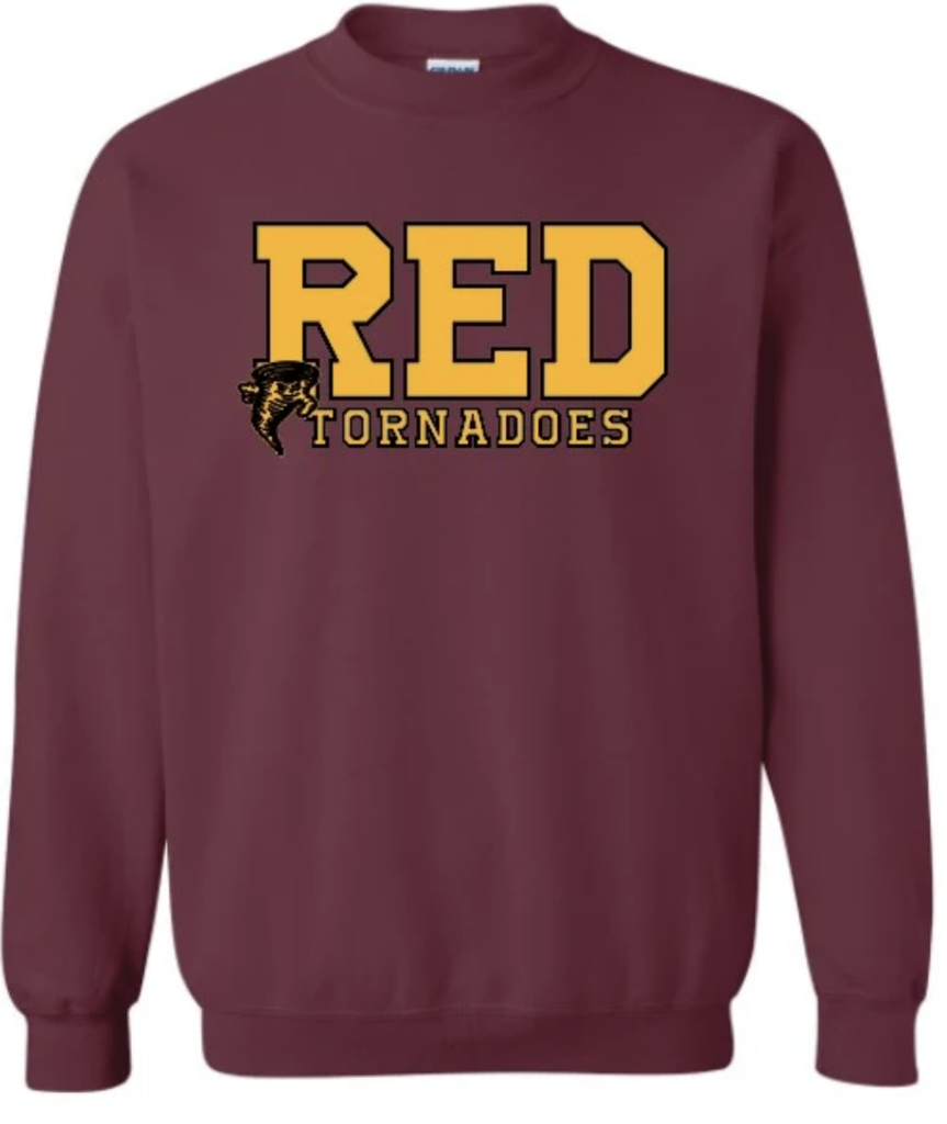 Red Tornado sweatshirt