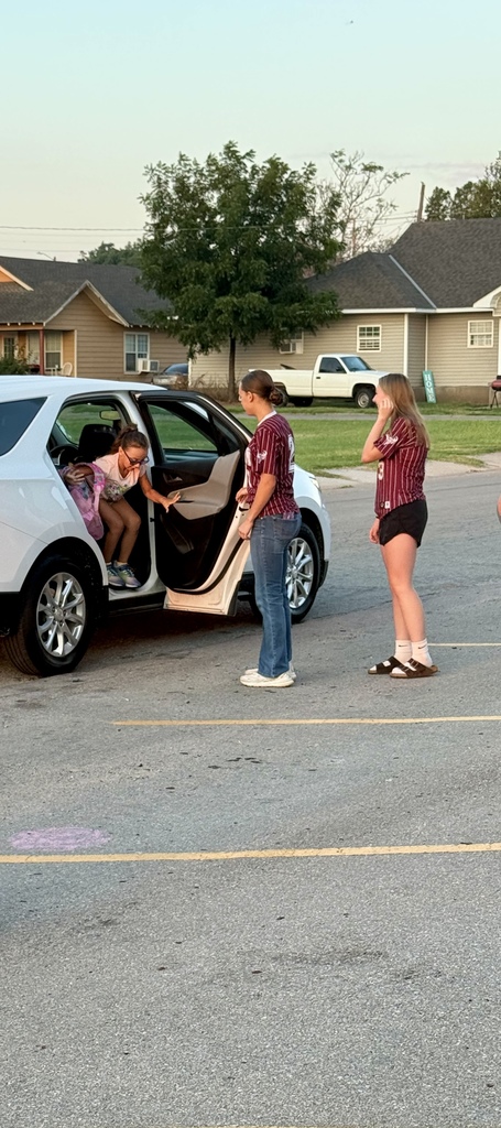 CHS Softball players greeting Nance students