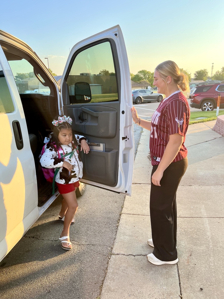 CHS Softball players greeting Nance students