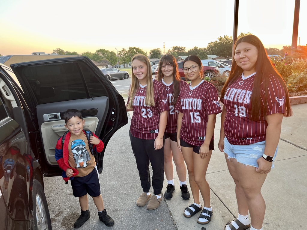 CHS Softball players greeting Nance students