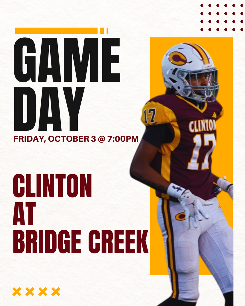 Game Day Clinton vs Bridge Creek at 7pm