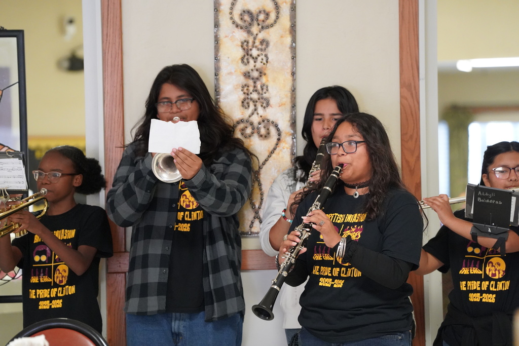Band playing at the nursing home