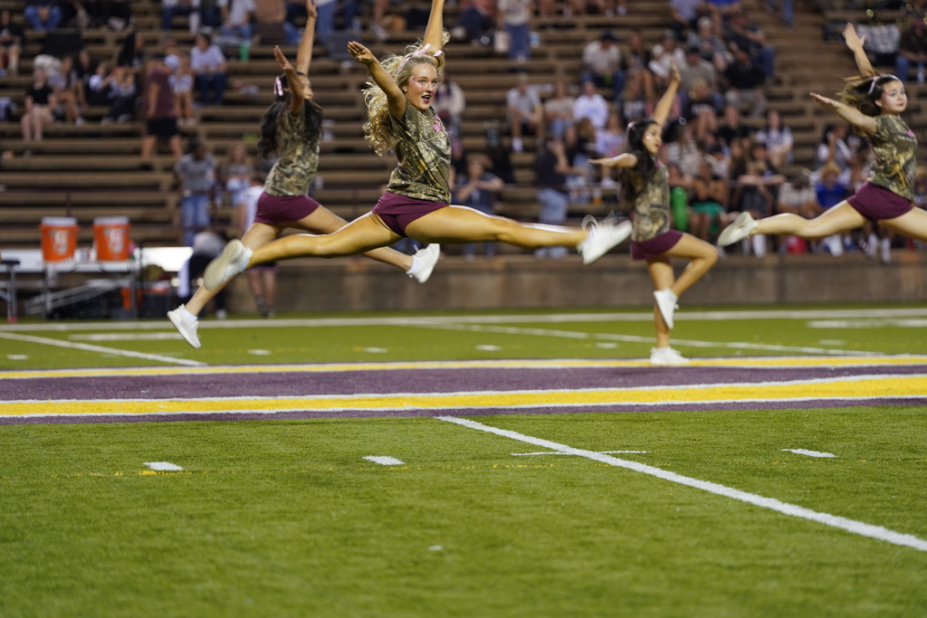 Pom at Pink Out