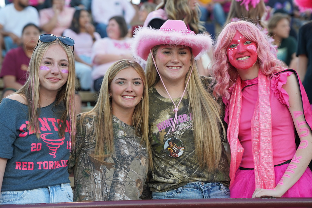 Student Section at Pink Out