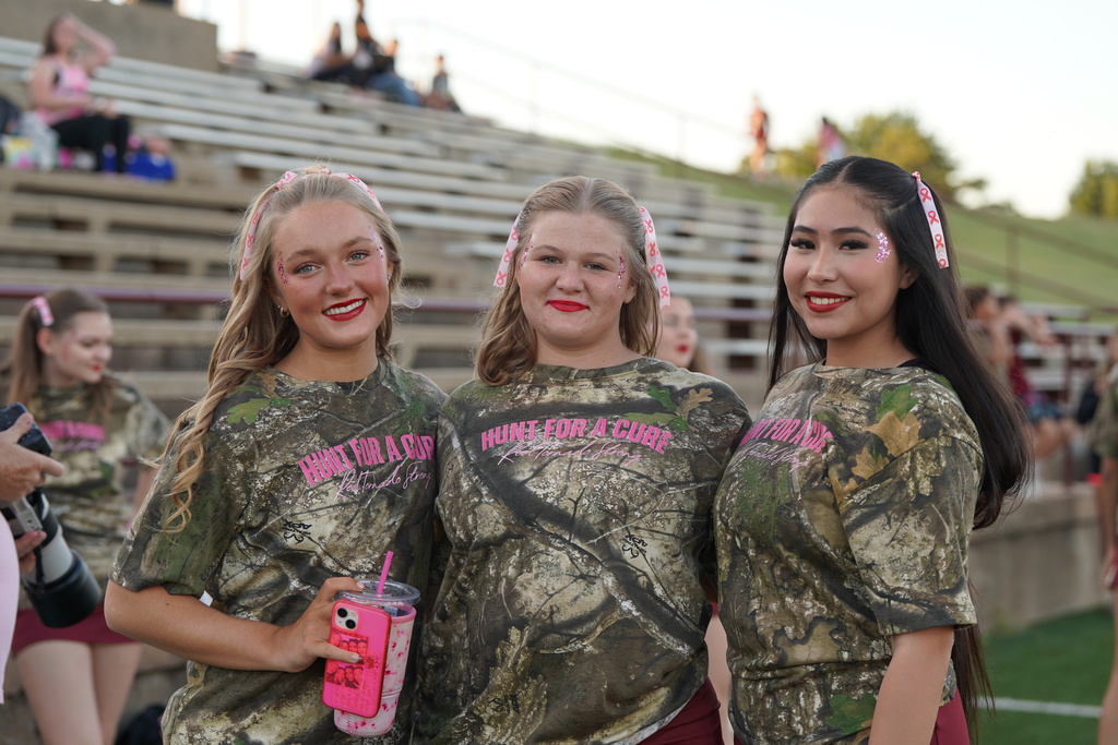 Pom at Pink Out