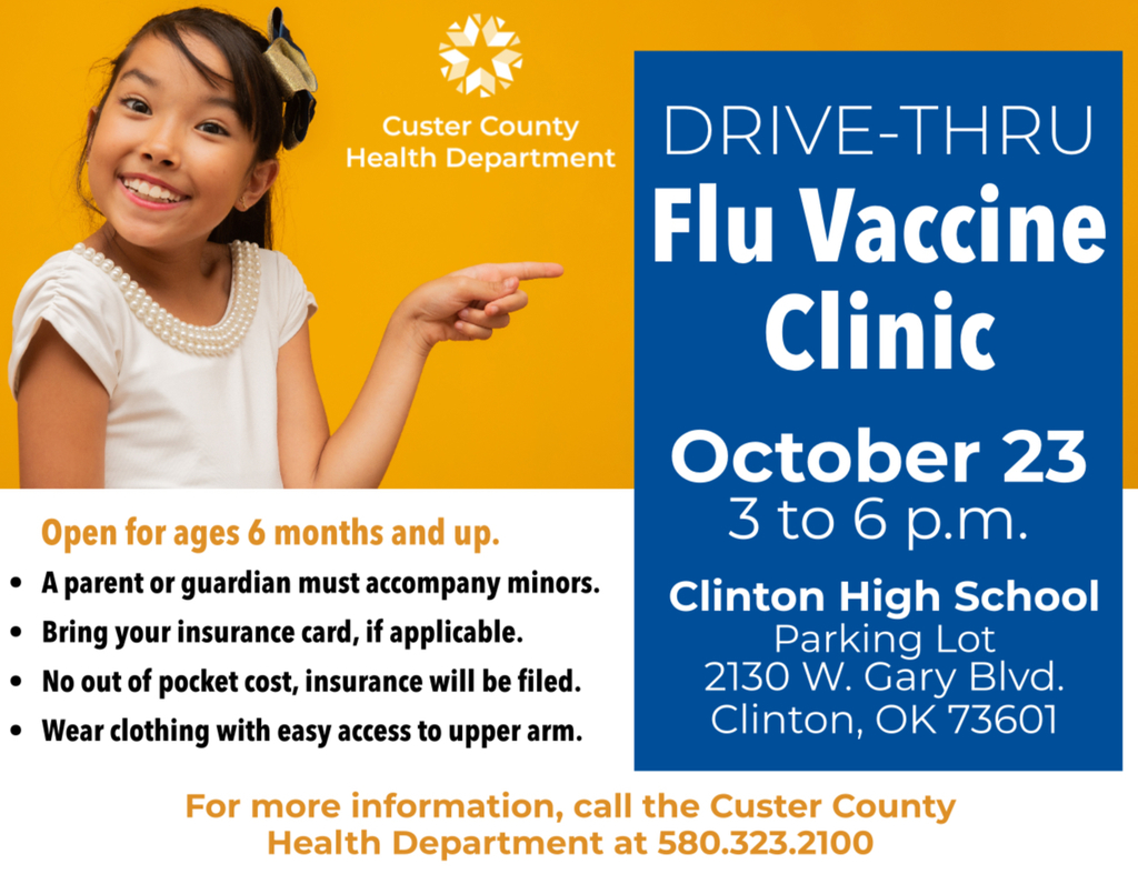 Custer County Health Department Flu Clinic