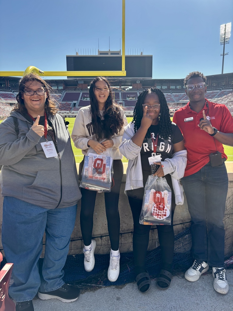 Native American students at Owen Field
