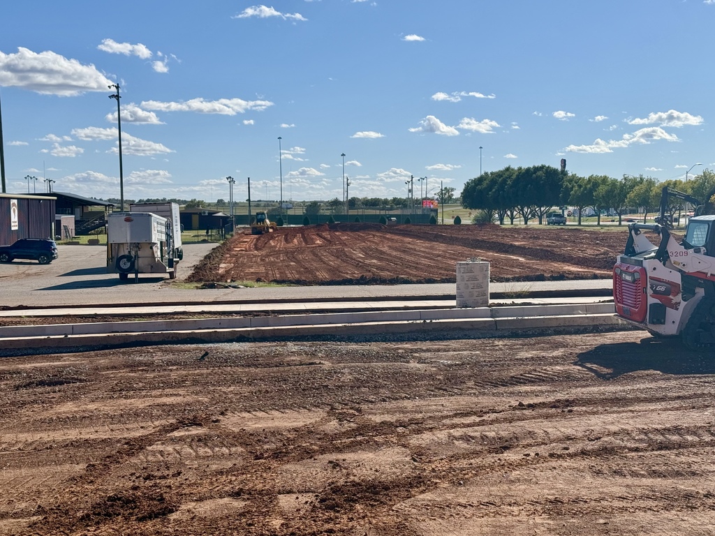 The new CMS parking lot