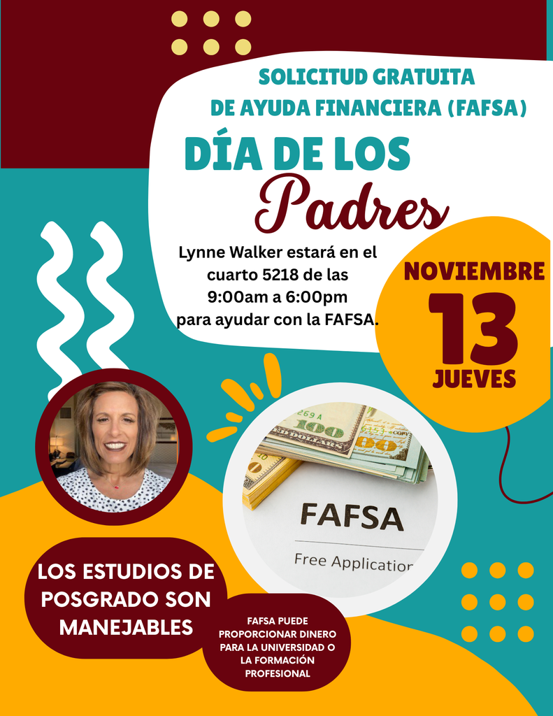 FAFSA Parent Day in Spanish