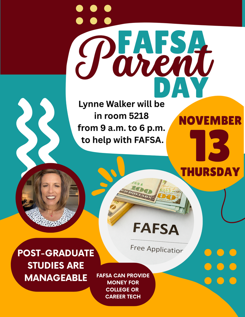 FAFSA Parent Day Thursday, November 13