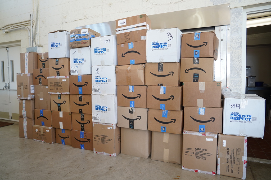 Coat donation from Farm Bureau