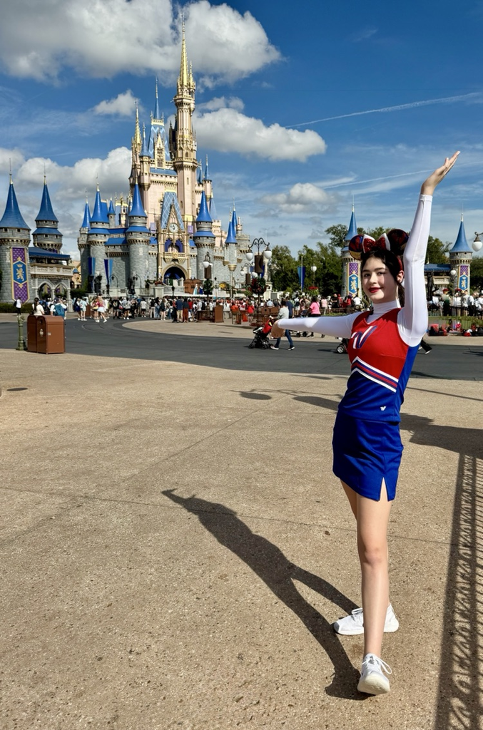 CMS Cheerleader at Disney World