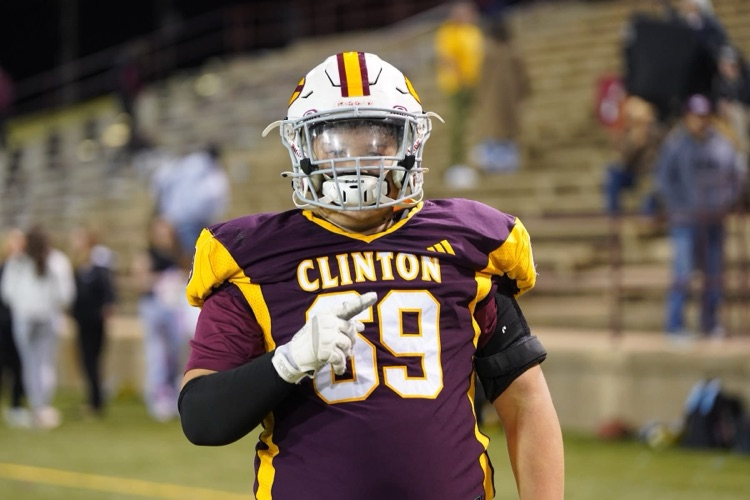 Senior football player 