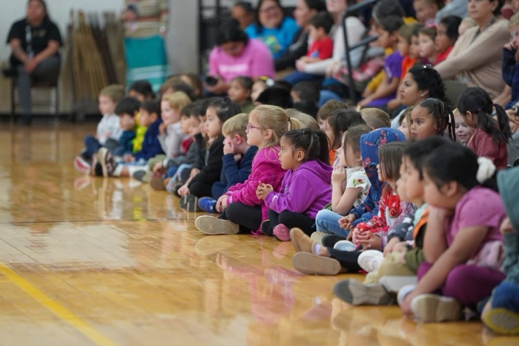 Nance students at Native American showcase